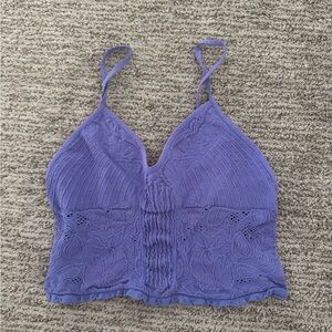 Free People Intimately Purple Lace Bralette